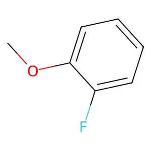 2-Fluoroanisole structure
