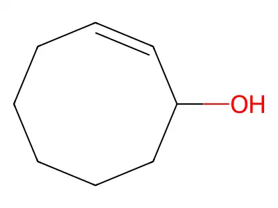 2-Cycloocten-1-ol structure