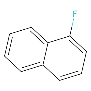 1-氟萘 structure