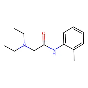 2-(二乙氨基)-N-(2-甲基苯基)乙酰胺 structure