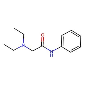2-(Diethylamino)-N-phenylethanimidic acid--hydrogen chloride (1/1) structure