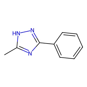 3-methyl-5-phenyl-1H-1,2,4-triazole structure