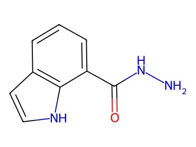 1H-indole-7-carbohydrazide structure