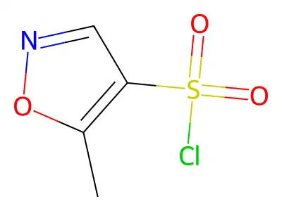 5-Methyl-1,2-oxazole-4-sulfonyl chloride structure