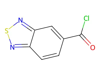 2,1,3-Benzothiadiazole-5-carbonyl chloride structure