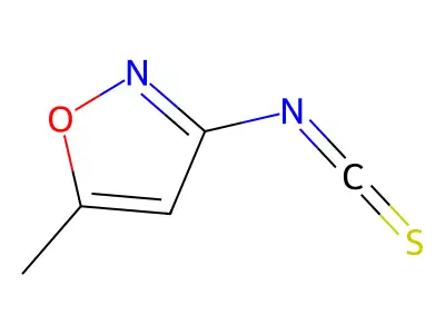 3-Isothiocyanato-5-methyl-1,2-oxazole structure