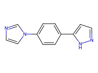 5-[4-(1H-Imidazol-1-Yl)Phenyl]-1H-Pyrazole structure