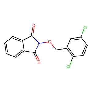 2-[(2,5-Dichlorophenyl)methoxy]isoindole-1,3-dione structure