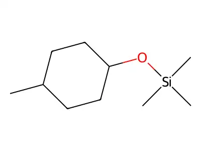 Silane, trimethyl[(4-methylcyclohexyl)oxy]-, trans- structure