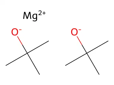 Magnesium 2-methylpropan-2-olate structure