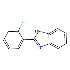 2-(2-fluorophenyl)-1H-benzimidazole structure