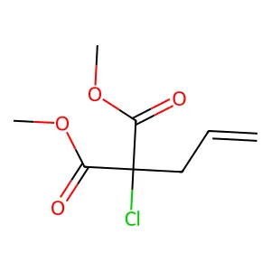 Dimethyl 2-chloro-2-prop-2-enylpropanedioate structure