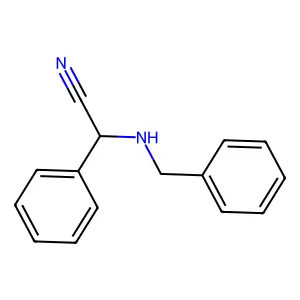 2-(Benzylamino)-2-phenylacetonitrile structure
