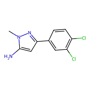 3-(3,4-dichlorophenyl)-1-methyl-1H-pyrazol-5-amine structure