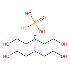 Bis-(2-hydroxyethyl)ammonium structure
