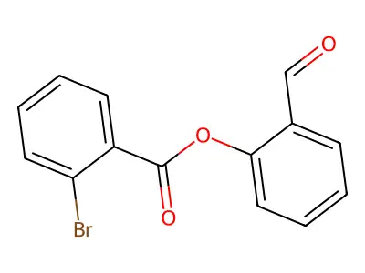 2-Formylphenyl 2-bromobenzoate structure
