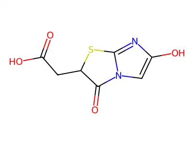 2-(6-Hydroxy-3-oxo-2,3-dihydroimidazo[2,1-b]thiazol-2-yl)acetic acid structure