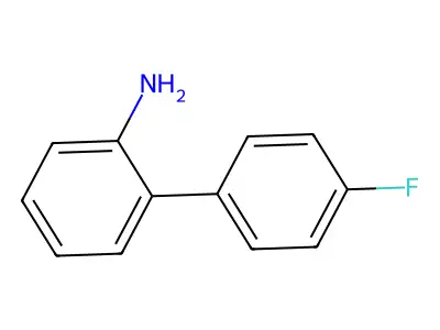 4'-Fluorobiphenyl-2-ylamine hydrochloride structure