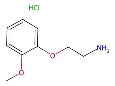 1-(2-Aminoethoxy)-2-methoxybenzene hydrochloride structure