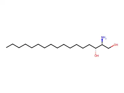 C17 Sphinganine structure