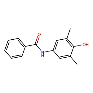 N-(4-hydroxy-3,5-dimethylphenyl)benzamide structure