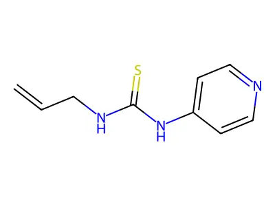 1-Allyl-3-(pyridin-4-yl)thiourea structure