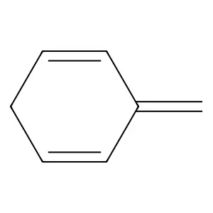 3-Methylene-1,4-cyclohexadiene structure
