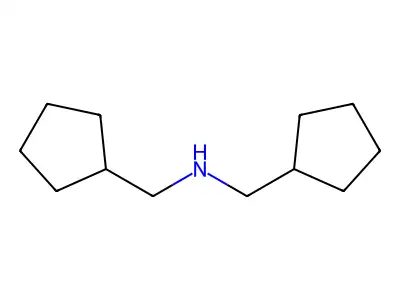 N-cyclopentyl-N-methylcyclopentanamine structure
