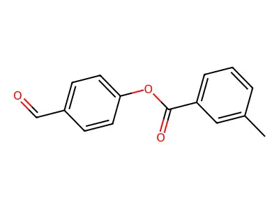 4-Formylphenyl 3-methylbenzoate structure