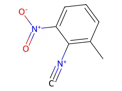 2-Isocyano-1-methyl-3-nitrobenzene structure