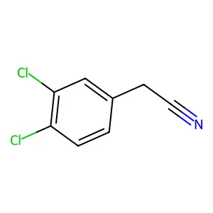 (3,4-Dichlorophenyl)acetonitrile structure
