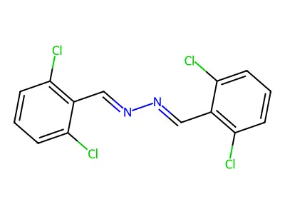 2,6-Dichlorobenzaldehyde azine structure