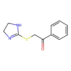 2-phenacylthioimidazoline structure