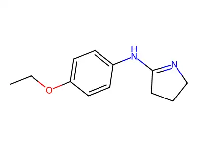 N-(4-ethoxyphenyl)-3,4-dihydro-2H-pyrrol-5-amine structure