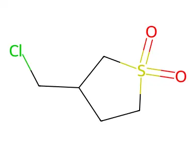 3-(Chloromethyl)-1lambda6-thiolane-1,1-dione structure