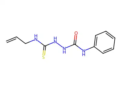 1-Phenyl-3-(prop-2-enylcarbamothioylamino)urea structure