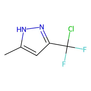 3-(Chlorodifluoromethyl)-5-methyl-1H-pyrazole structure