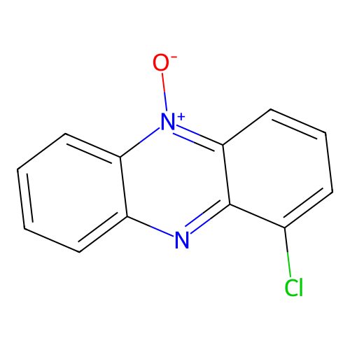 1-Chlorophenazine 5-oxide structure