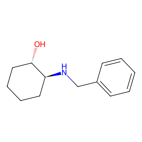 (1S,2S)-2-(benzylamino)cyclohexanol structure