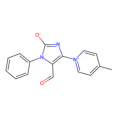 2-Hydroxy-4-(4-methylpyridyl)-1-phenylimidazole-5-carbaldehyde structure