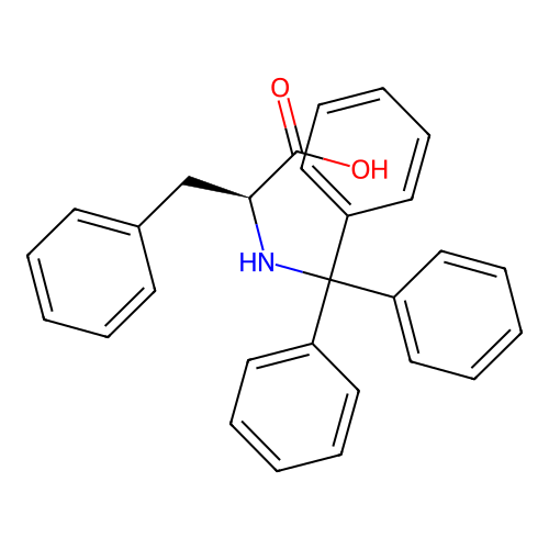 Trt-Phe-OH structure