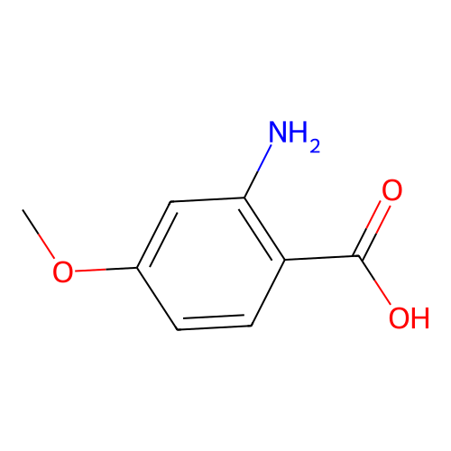 2-Amino-4-methoxybenzoic acid structure