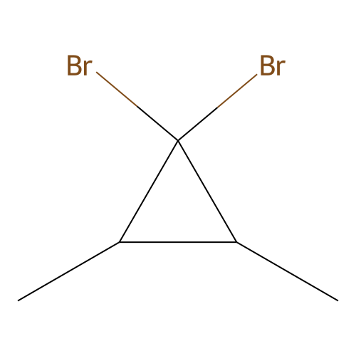1,1-Dibromo-2,3-dimethyl-cyclopropane structure