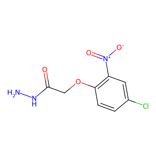 2-(4-Chloro-2-nitrophenoxy)acetohydrazide structure