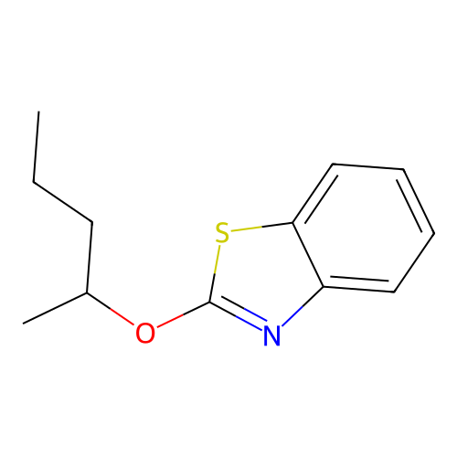 2-(1-Methyl-butoxy)-benzothiazole structure