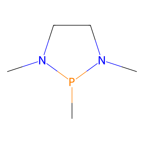 1,3,2-Diazaphospholidine, 1,2,3-trimethyl- structure