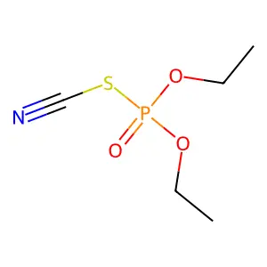 Diethyl phosphorothiocyanatidate structure