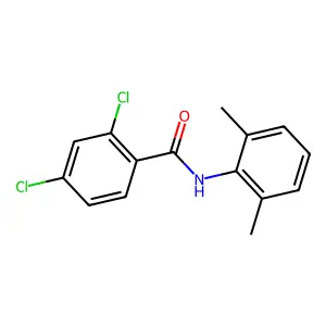 2,4-Dichloro-2',6'-dimethylbenzanilide structure