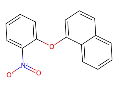 1-(2-Nitrophenoxy)naphthalene structure