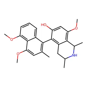 Ancistrocladine structure